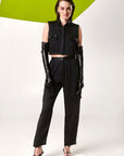 Black Gimlet Co-ord Set