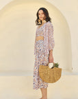 Peach Skirt Co-ord Set