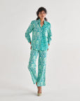 Blue Maze Co-ord Set