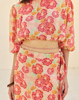 Floral Skirt Co-ord Set