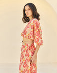 Floral Skirt Co-ord Set