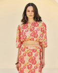Floral Skirt Co-ord Set