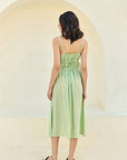 Green Stripes Bikini Cover-Up