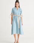 Blue Mint Midi Dress