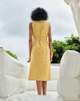 Yellow Swing Tie Dress