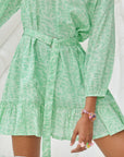 Aqua Jungle Gym Short Dress