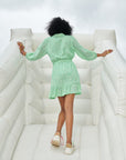 Aqua Jungle Gym Short Dress