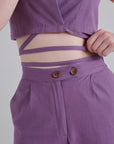 Grapeade Wrap Around Co-ord Set