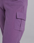 Crushed Grape Cargo Co-ord Set
