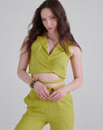 Kiwi Wrap Around Co-ord Set