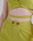 Kiwi Wrap Around Co-ord Set