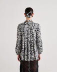 Black Leaf Abstract Shirt