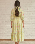 Green Dahlia Long Dress