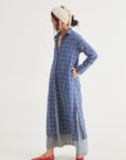 Indigo Strappy Jacket Dress