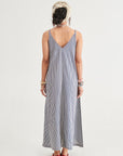 Indigo Strappy Jacket Dress