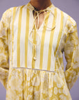 Yellow Floral Long Dress
