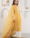 Mustard Kota Dupatta