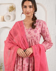 Pink Gulab Suit Set