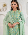 Green Gingko Suit Set