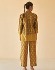 Green Mehendi Block Co-ord Set