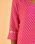 Pink Paisley Suit Set