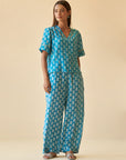 Teal Booti Co-ord Set