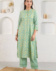 Green Gingko Suit Set