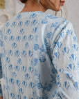 Blue Tulip Sequins Kurta