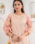 Peach Boho Suit Set