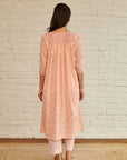 Peach Peony Kurta