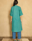 Green Oversized Kurta