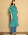 Green Oversized Kurta