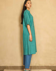 Green Oversized Kurta