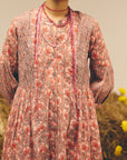 Grey Smock Kurta Set