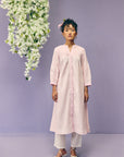 Lavender Gathered Kurta