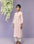 Lavender Gathered Kurta