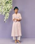 Lavender Gathered Kurta