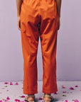 Orange Pants