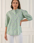Green Tulip Shirt