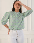 Green Tulip Shirt