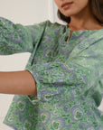 Green Tie Shirt