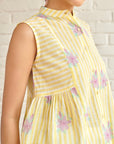 Yellow Aster Sleeveless Shirt