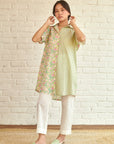 Green Lily Oversized Shirt