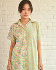 Green Lily Oversized Shirt