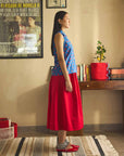Blue Tulip Sleeveless Shirt