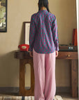 Purple Tulip Pocket Shirt