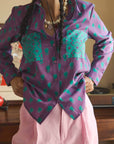 Purple Tulip Pocket Shirt