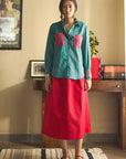 Red Green Pocket Shirt