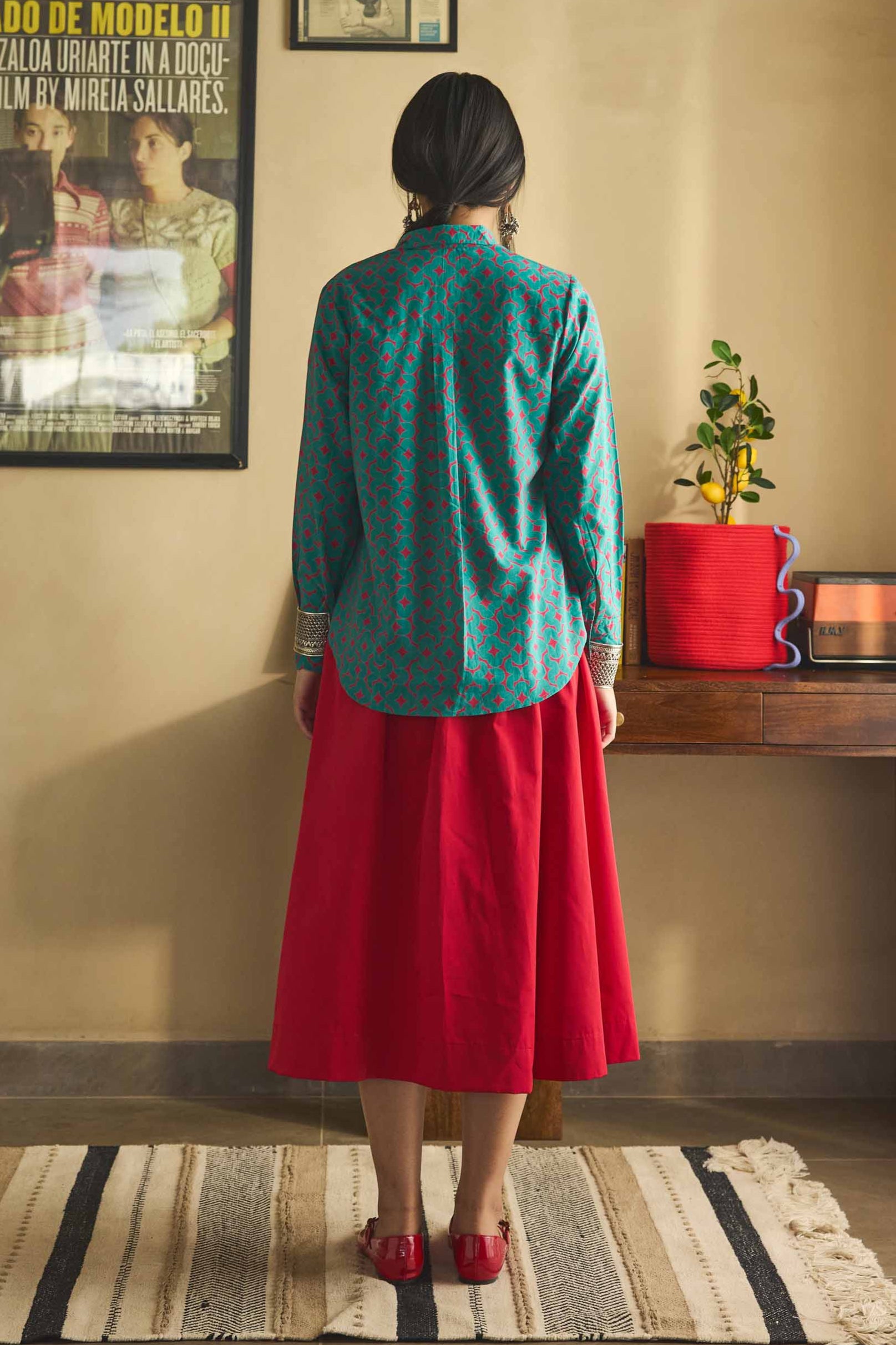 Red Green Pocket Shirt