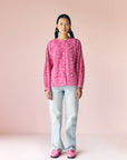 Pink Pleated Shirt